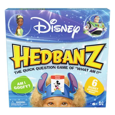 Disney Hedbanz New & Updated Picture Guessing Game with Disney Characters for Family Game Night 