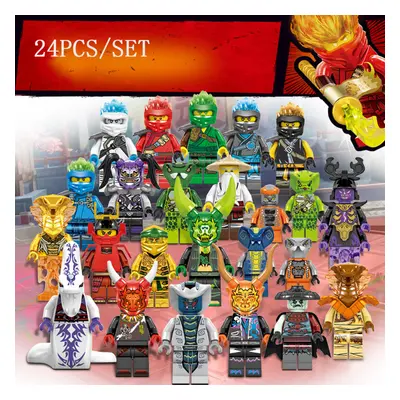 24PCS Ninjago Building Blocks Fit Lego Building Block Kids Toy UK