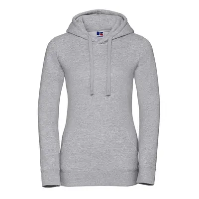 (8 UK, Light Oxford) Russell Womens/Ladies Authentic Hoodie