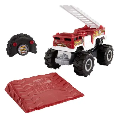 Hot Wheels RC Monster Trucks HW 5-Alarm 1:24 Scale Remote-Control Veh