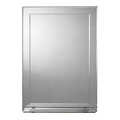 Devoke Rectangular Double Layer Mirror with Shelves and Hang N Lock Fitting System,White, x x 12