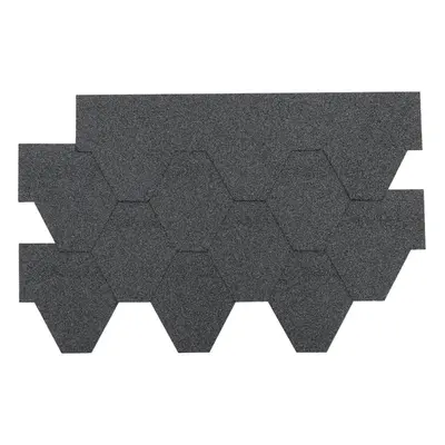 Asphalt Roof Shingle Garden Bitumen Roofing Shingles 2.61sqm Shed Felt Roof Tiles,Hexagon Shingl