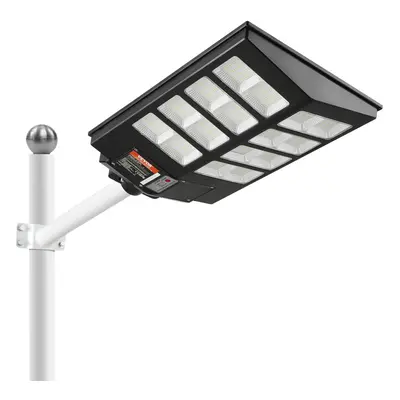 VEVOR 2PCS 800W LED Solar Street Light 1400LM Solar Motion Sensor Lamp Outdoor