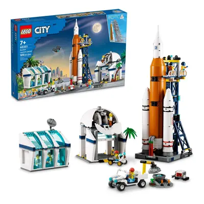 LEGO City Rocket Launch Center Building Toy Set NASA-Inspired