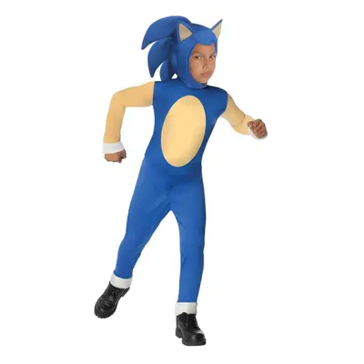 Sonic The Hedgehog Jumpsuit & Mask Costume Child Large