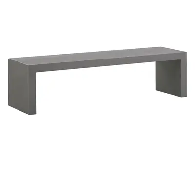 Garden Bench TARANTO Concrete Grey