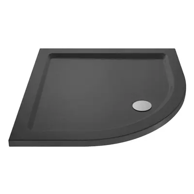 800mm Premium Quadrant Shower Tray - Slate Grey