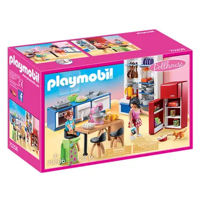 Playmobil Dollhouse Family Kitchen