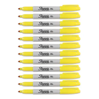 Sharpie Fine Point Permanent Markers Yellow Markers(30005)