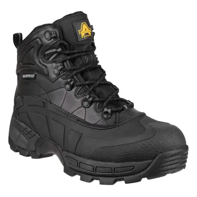 (7 UK EU) Amblers FS430 Orca Safety Work Boots Black