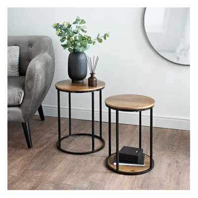 Tromso Nest of 2Tables perfect storage addition to ur home decor-Small