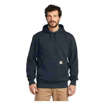 Carhartt Men's Big & Tall Rain Defender Loose Fit Heavyweight Sweatshirt New Navy 4X-Large