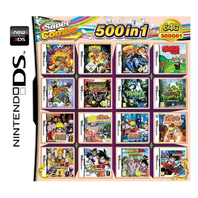 (500in1) Games Card 486/489/500/520/208/510/482/468 In1 Video Games Cartridge For NDS NDSL NDSi 