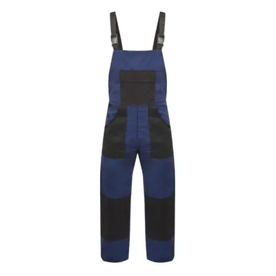 vidaXL Men's Bib Overalls Heavy Duty Working Trousers Dungarees Size Blue