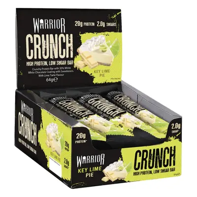 Warrior Crunch - High Protein Bars - 20g Protein in Each bar - Key Lime Pie - x 64g | Warrior Su