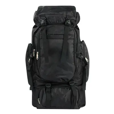 (black, inches) Jianneng Outdoor Backpack Men's Large -Capacity Travel Casual Hiking Backpack Wo