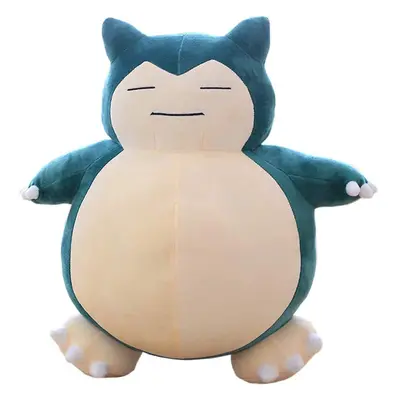 Jumbo Snorlax Plush Toy, Soft Animal Pillow Suffered Doll Hugging Pillow Fluffy Figure Gift for