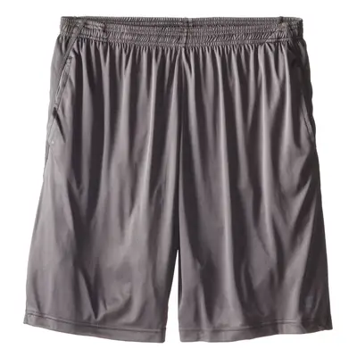 Champion Men's Big-Tall Powertrain Shorts Grey 6X