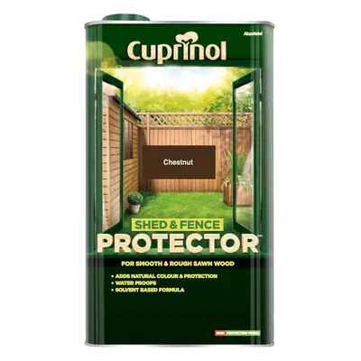 Cuprinol 5L Shed and Fence Protector Chestnut