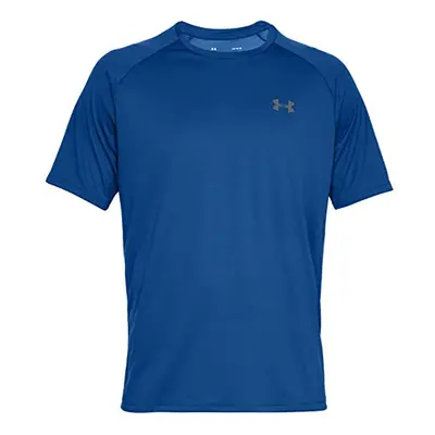 Under Armour Mens UA Tech Short Sleeve Blue