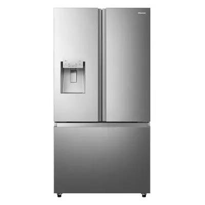 Hisense American Fridge Freezer - Stainless Steel - E Rated