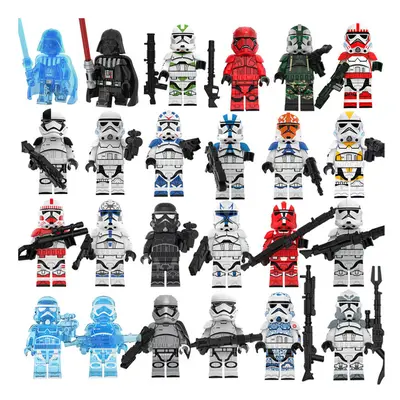 (Style V) Star Wars Clone Troopers Minifigures Gift Fit Lego