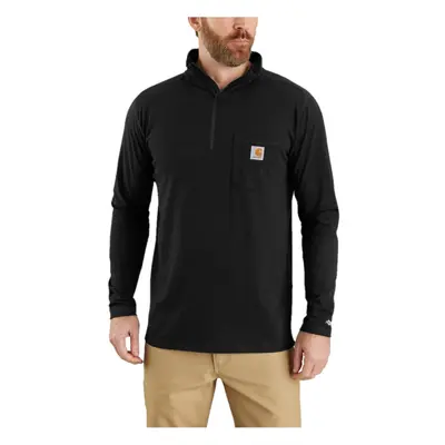 Carhartt Men's Force Relaxed Fit Long Sleeve Quarter Zip Pocket T-Shir