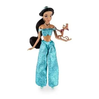 Jasmine Classic Doll With Gold-look earrings and necklace