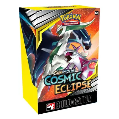 Pokemon TCG Card Game Sun and Moon Cosmic Eclipse Build and Battle Box