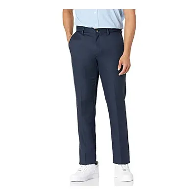 Amazon Essentials Men's Slim-Fit Flat-Front Dress Pant Navy 34W x