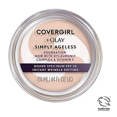 Covergirl & Olay Simply Ageless Instant Wrinkle-Defying Foundation, Creamy Natural