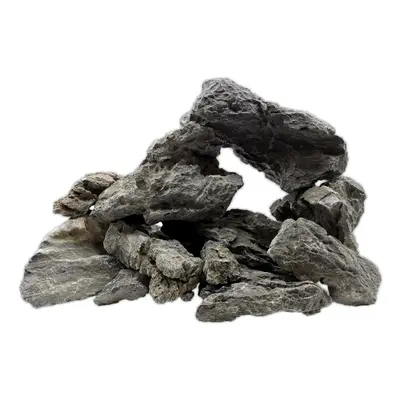 Gui Ying Stone 20kg Aquarium Aquascaping Classic Grey Stone (15-30cm) Fish Tank