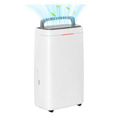 HOMCOM 16L Dehumidifier with Filter, 5.5L Water Tank, Auto Defrost, Timer