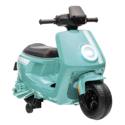 AIYAPLAY 6V Kids Electric Motorbike with Headlights, Music, Green