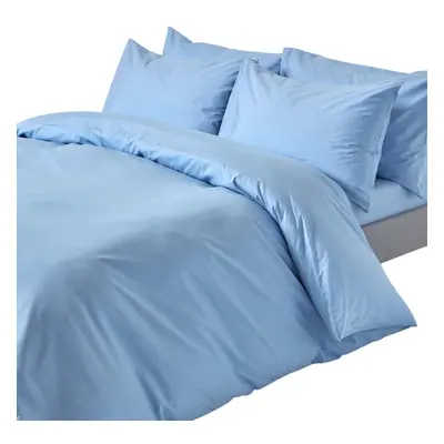 (Super-King, Blue) Duvet Cover with Pillowcase Thread count