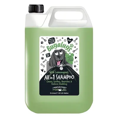 BUGALUGS Dog Shampoo All in shampoo & conditioner dog grooming products for smelly dogs with fra