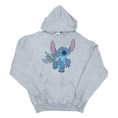 (S, Sports Grey) Disney Womens/Ladies Lilo And Stitch Hypnotized Hoodie