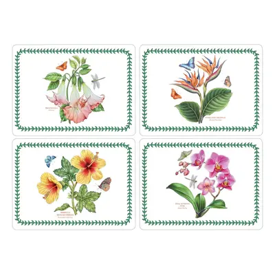 Pimpernel Exotic Botanic Garden Placemats - Set of