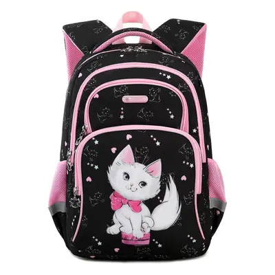 Girls Backpack, Black Cat Backpack for Girls-Black Cat