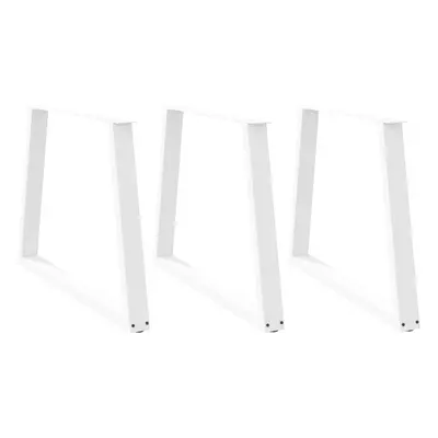 (white, x (72-73.3) cm/ pcs/ piece) vidaXL Coffee Table Legs V-Shape Desk Legs Furniture Legs Ba