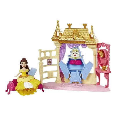 Disney Princess Royal Chambers Playset and Belle Doll Royal Clips Fas