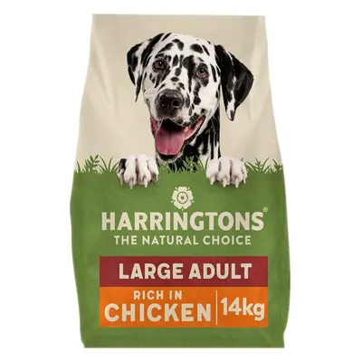 Harringtons Complete Large Breed Dry Adult Dog Food Chicken & Rice 14kg - Made with All Natural 