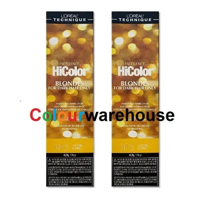 (H13 â 2pcs) L'Oreal HiColor H13 Natural Blonde, Blondes For Dark Hair Only