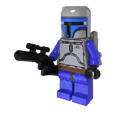 (Jango Fett) Star Wars Custom Mini Figures Fit Lego Sets