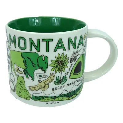 Starbucks MONTANA Been There Series Across the Globe Collection Coffee Mug Ounce