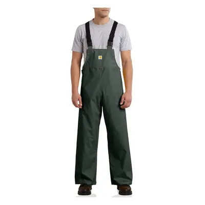 Carhartt Men's Big & Tall Mayne Lightweight PVC Bib Overalls Green XX