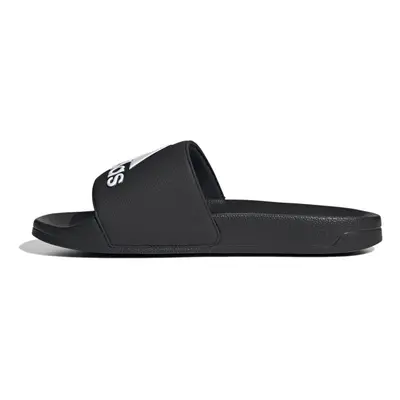 adidas Adilette Shower Mens Pool Flip Flop Slide Sandal Black/White