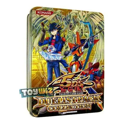 YuGiOh 5Ds Duelist Pack Exclusive Collection Tin (Yellow Tin with Starlight Road , Drill Synchro