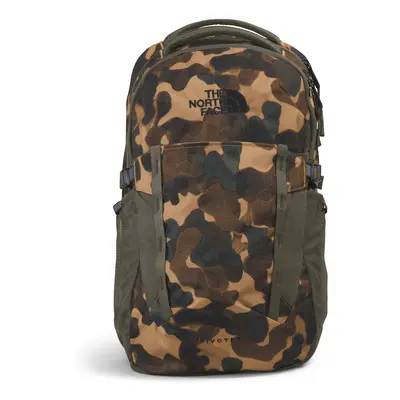 THE NORTH FACE Pivoter Everyday Laptop Backpack Utility Brown Camo Texture PrintNew Taupe Green 