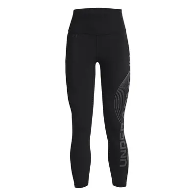 Under Armour Women's Motion Branded Ankle Leggings Black